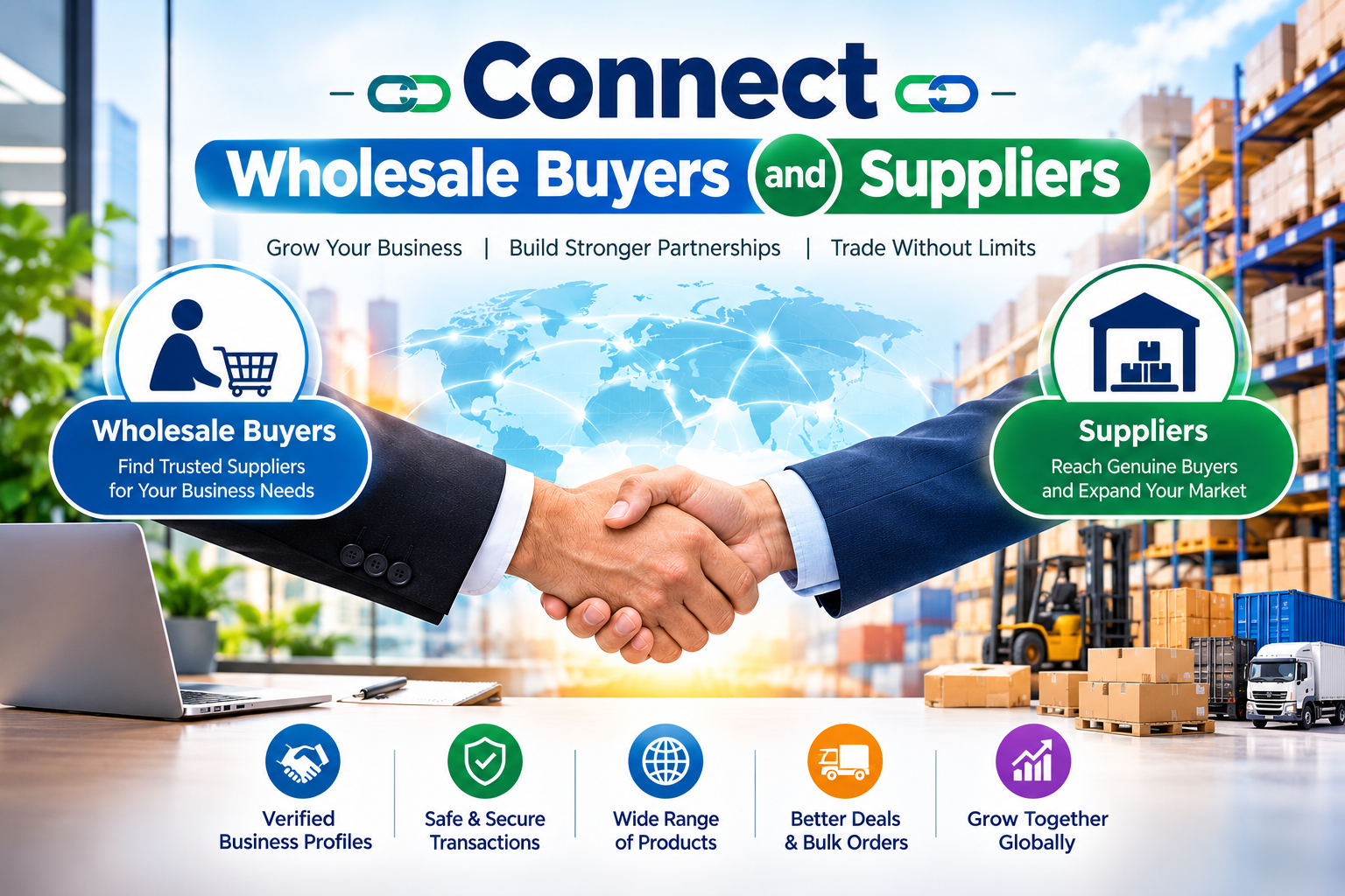 Connect Wholesale Buyers and Suppliers